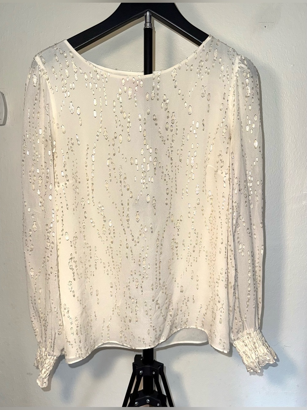 Lilly Pulitzer Idina silk top, size M, EUC